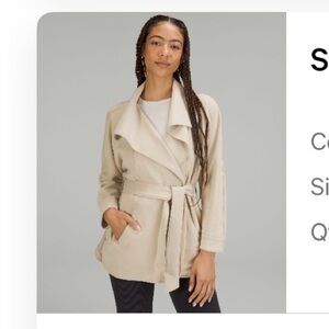 Lululemon Belted Wrap Jacket